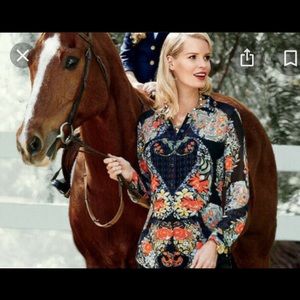 CAbi Amour Sheer Blouse